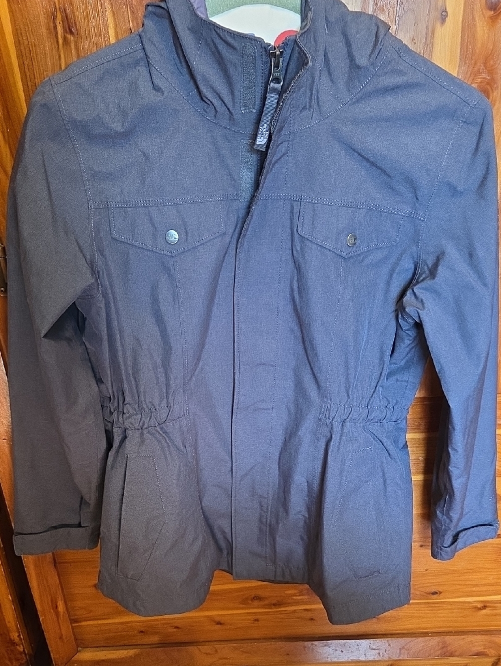 The North Face Girls' Purple Hooded Jacket